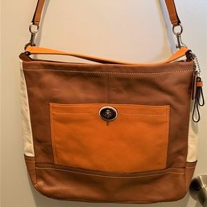 Auth Coach Vermillion Park Handbag